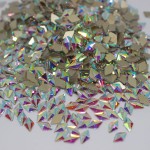 High Quality K9 Glass Rhinestone Crystal Loose Flatback Non-Hotfix Zircon Glue on for Nails and Phones Bulk Shaped Crystal Shards